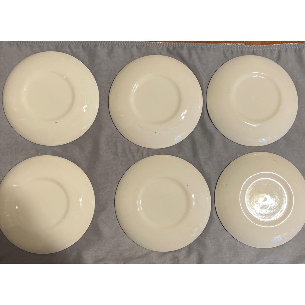 12 Pc Taylor Smith Taylor Petal Lane Cups And Saucers Vintage Floral Dishes MCM - Picture 9 of 11